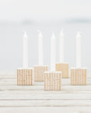 Wooden candle holder, TUIKE